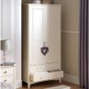 Kids Rooms Little Dreamers | Cameo Wardrobe 2 Door 2 Drawer