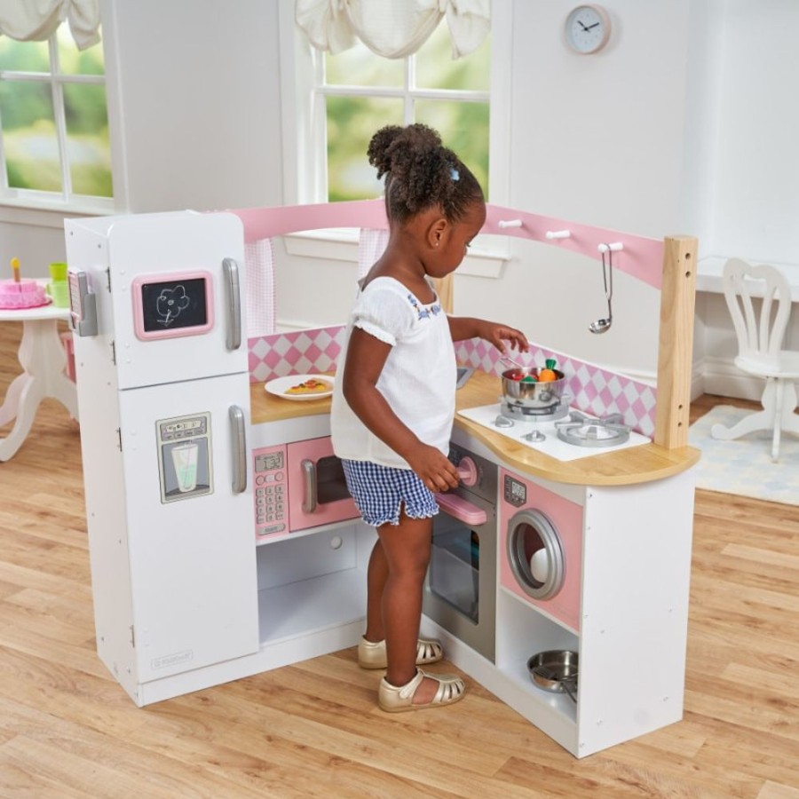 Wooden Toys Little Dreamers | Kidkraft Grand Gourmet Corner Kitchen