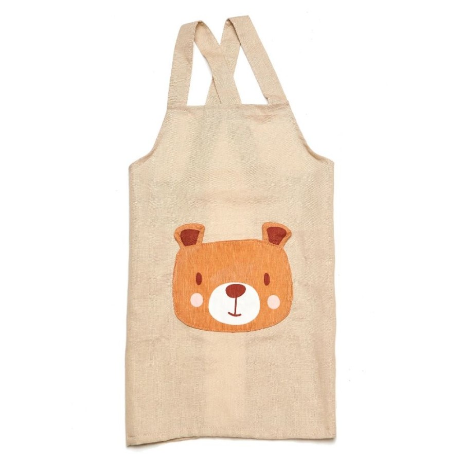 Wooden Toys Little Dreamers | Threadbear Bear Linen Apron