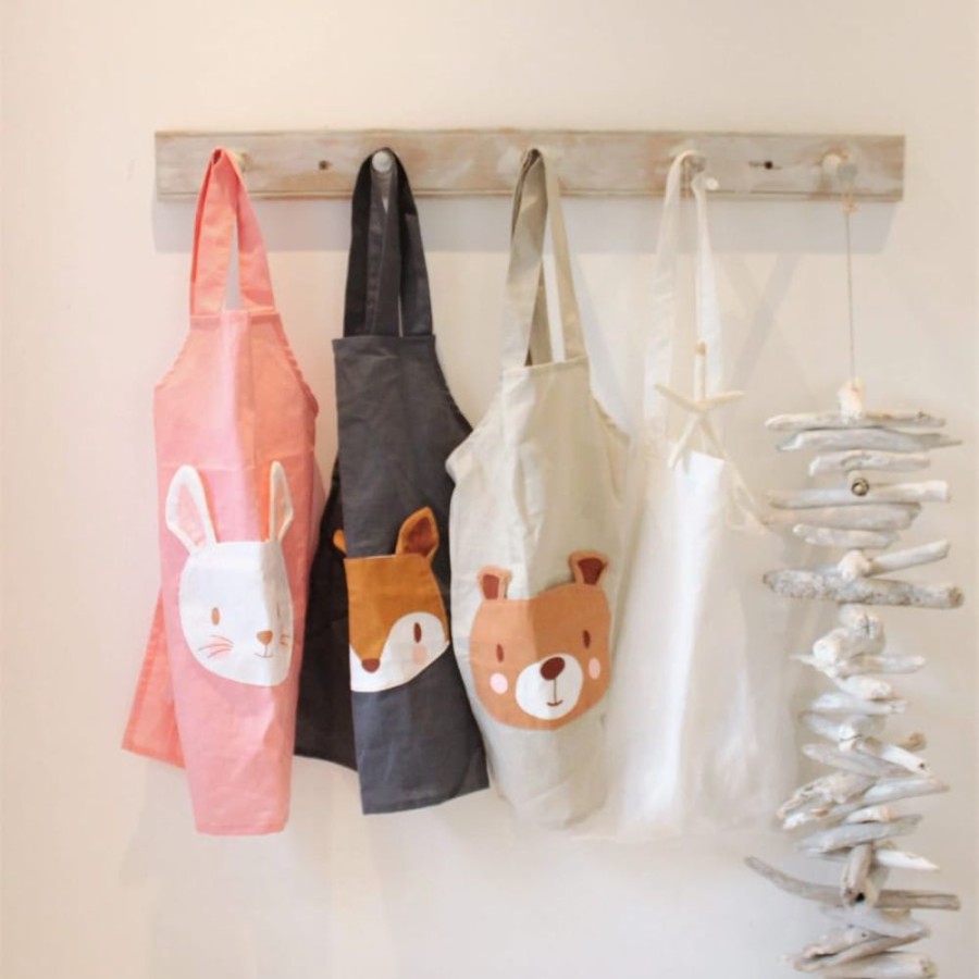 Wooden Toys Little Dreamers | Threadbear Bear Linen Apron