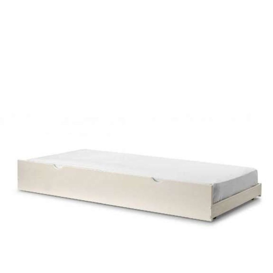 Kids Rooms Little Dreamers | Barcelona Bed - Low Foot End - Stone White