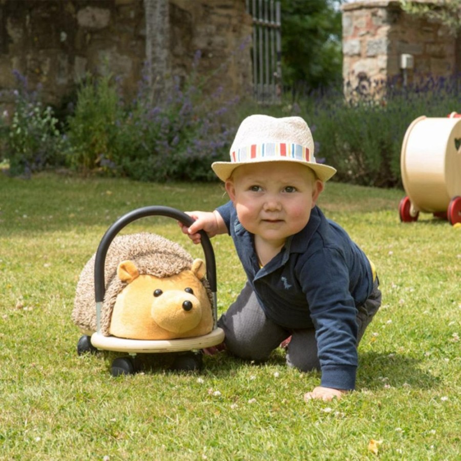 Wooden Toys Little Dreamers | Wheelybug Plush Hedgehog