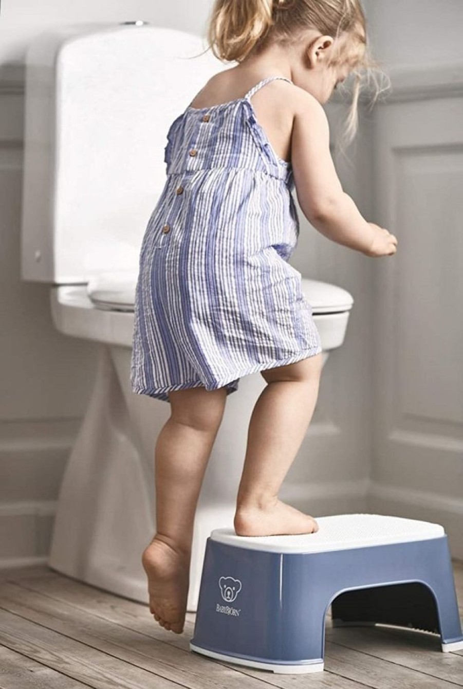 At Home Little Dreamers | Babybjorn Step Stool Blue