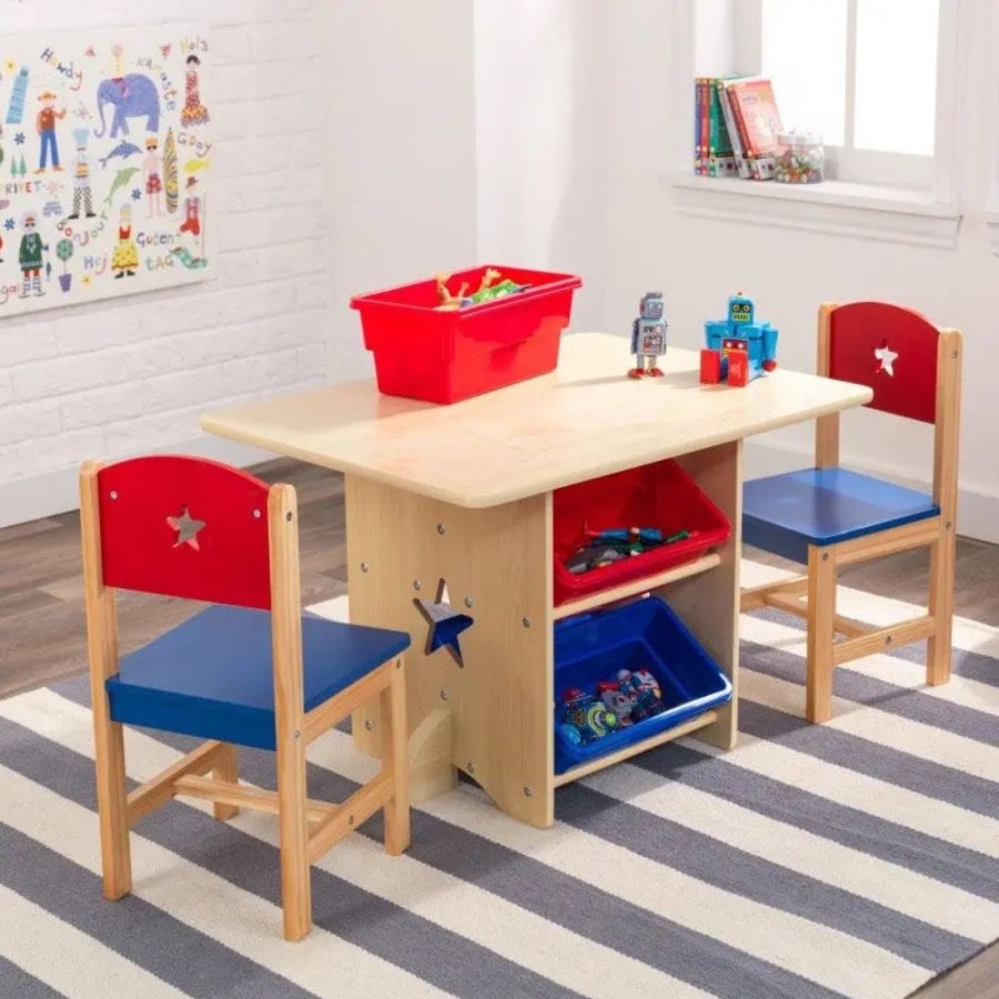 Wooden Toys Little Dreamers | Kidkraft Star Table & Chair Set