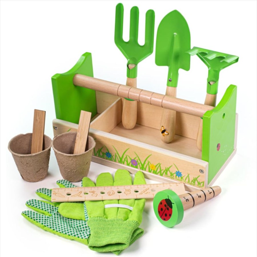 Outdoor Fun Little Dreamers | Bigjigs Gardening Caddy