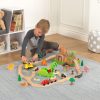 Wooden Toys Little Dreamers | Kidkraft Dinosaur Bucket Top Train Set