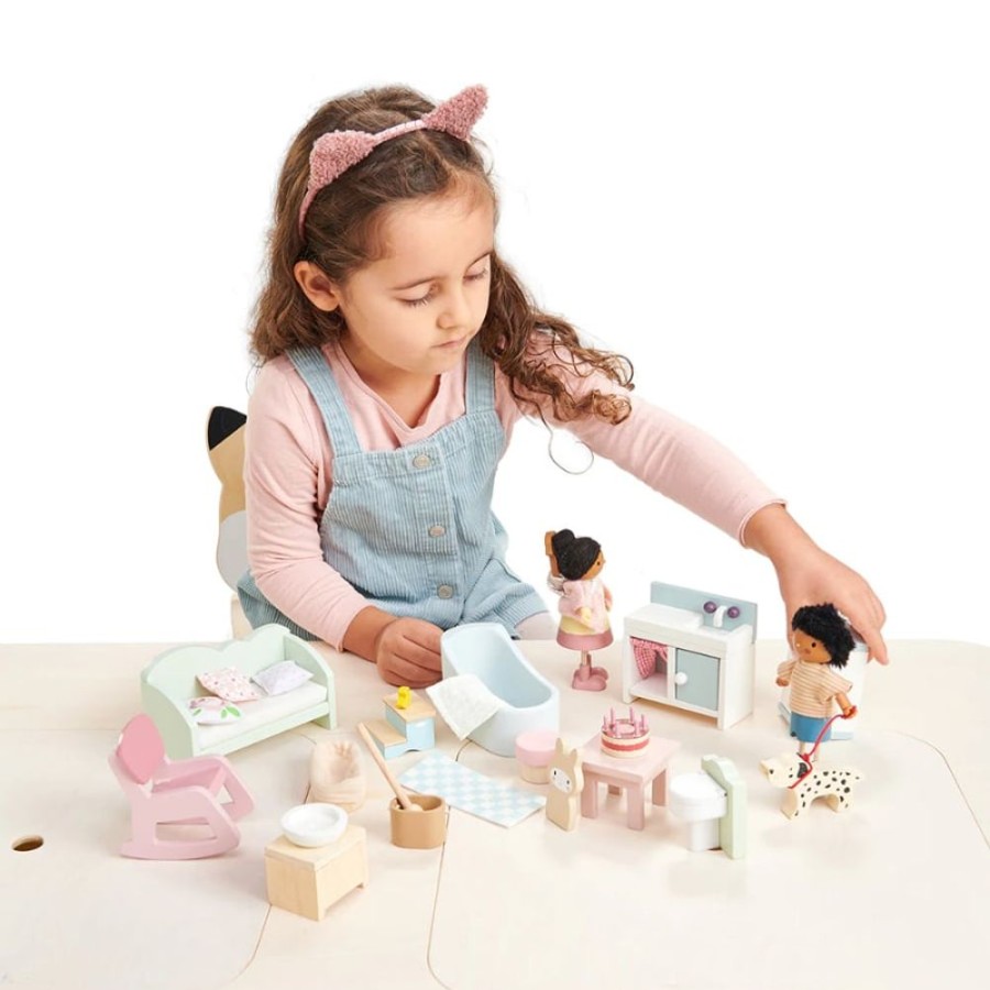 Wooden Toys Little Dreamers | Tenderleaf Countryside Furniture Set