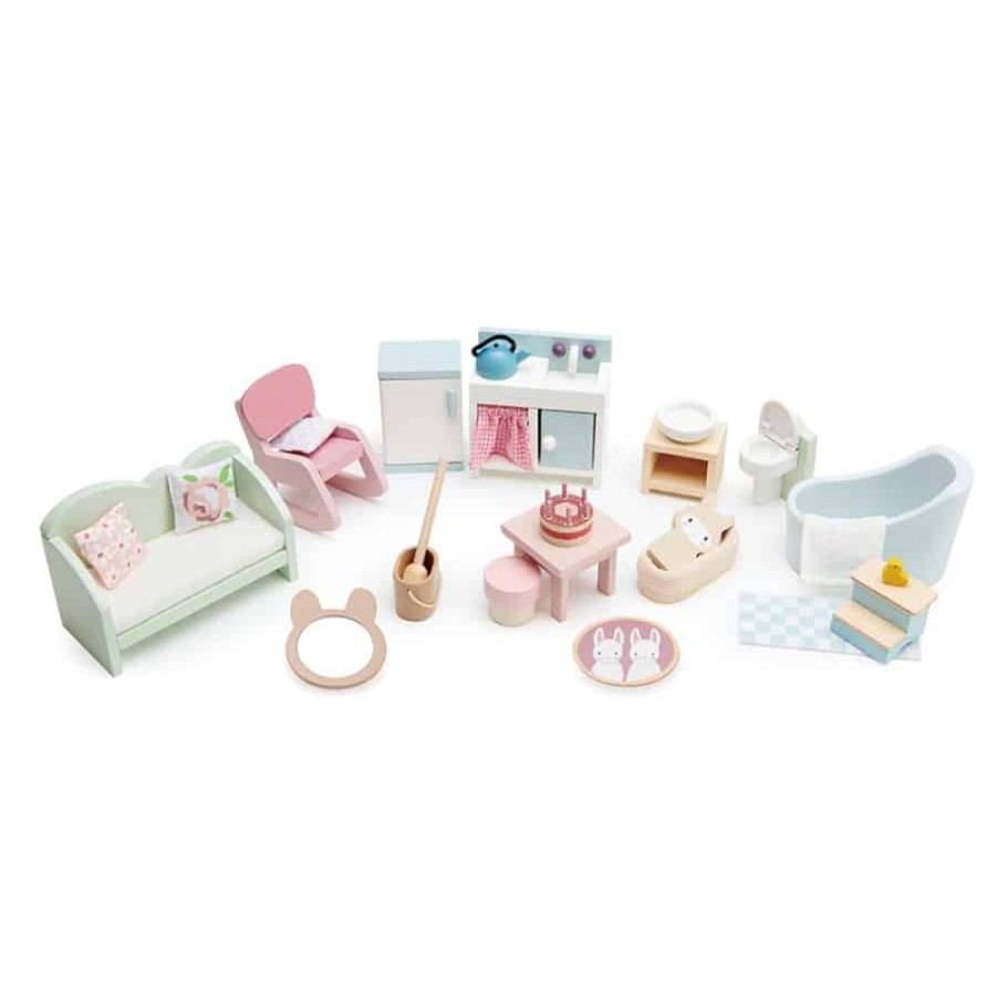 Wooden Toys Little Dreamers | Tenderleaf Countryside Furniture Set