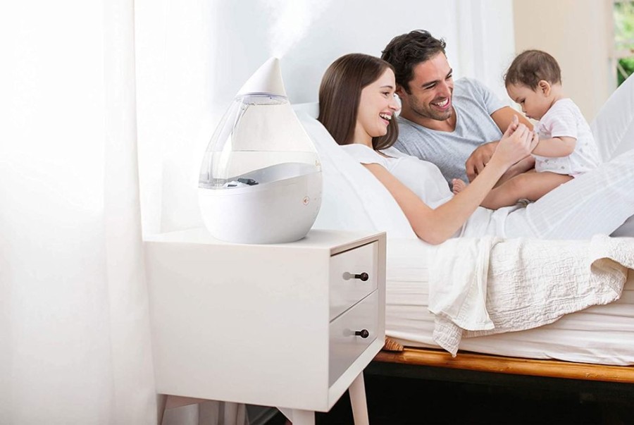 At Home Little Dreamers | Crane 4-In-1 Humidifier With Sound Machine