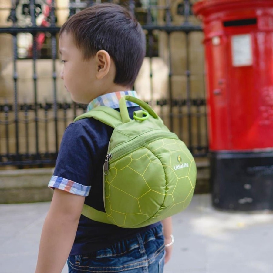 Out & About Little Dreamers | Littlelife Toddler Daysack With Rein Turtle