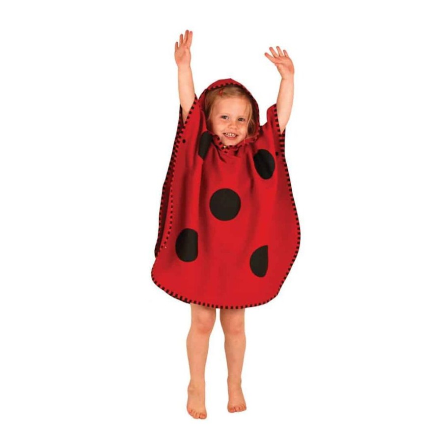 Outdoor Fun Little Dreamers | Ladybird Poncho Towel