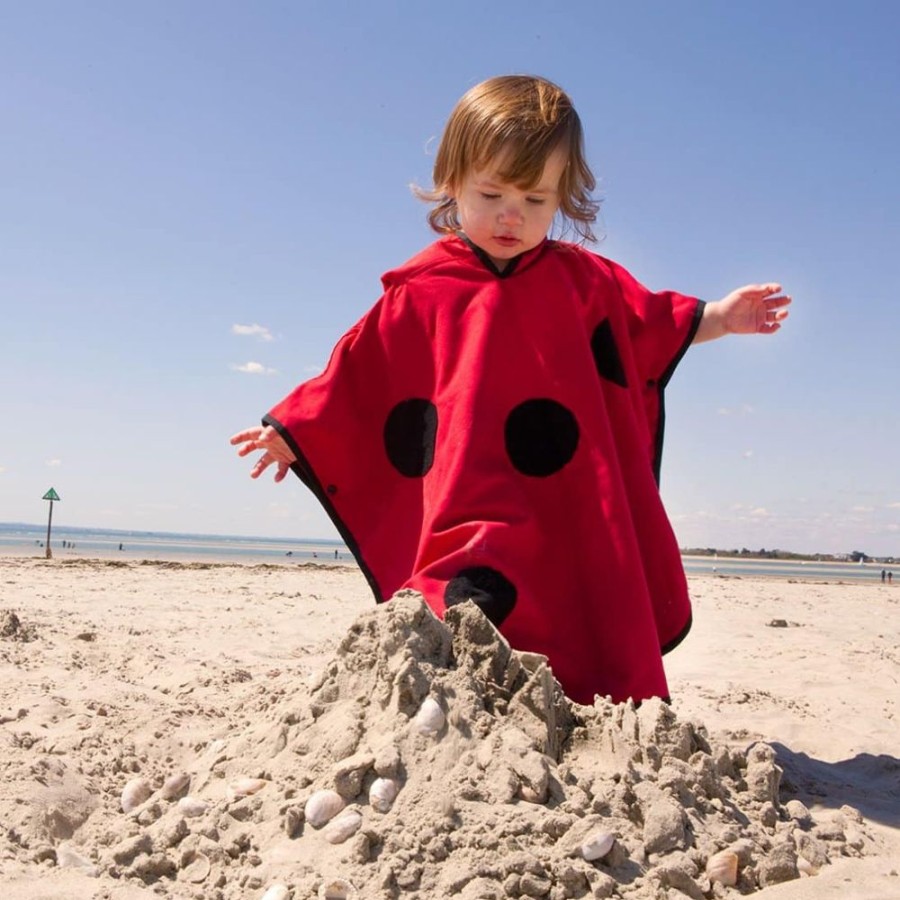 Outdoor Fun Little Dreamers | Ladybird Poncho Towel