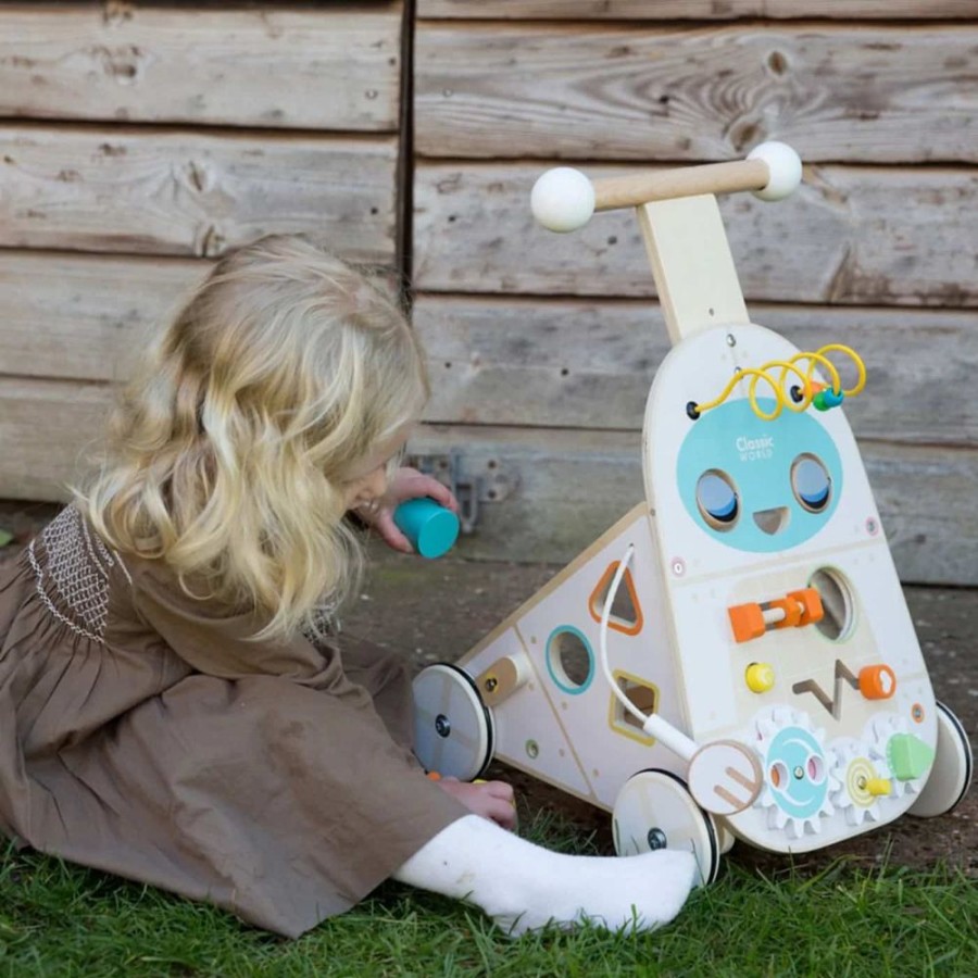 Wooden Toys Little Dreamers | Classic World Robot Walker