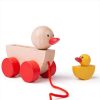 Wooden Toys Little Dreamers | Pull Along Duck & Duckling