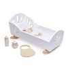 Wooden Toys Little Dreamers | Tenderleaf Toys Sweet Swan Dolls Bed