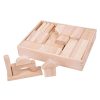 Wooden Toys Little Dreamers | Bigjigs Jumbo Wooden Building Blocks