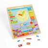 Wooden Toys Little Dreamers | Bigjigs Magnetic Weather Board