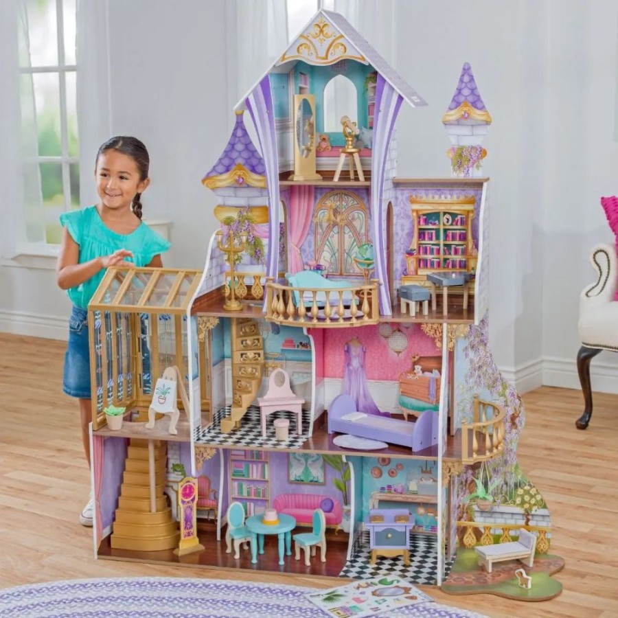 Wooden Toys Little Dreamers | Kidkraft Enchanted Greenhouse Castle