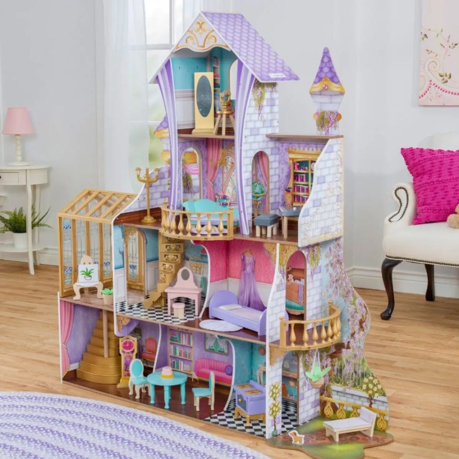 Wooden Toys Little Dreamers | Kidkraft Enchanted Greenhouse Castle