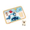 Wooden Toys Little Dreamers | Janod Ice Field Chunky Puzzle