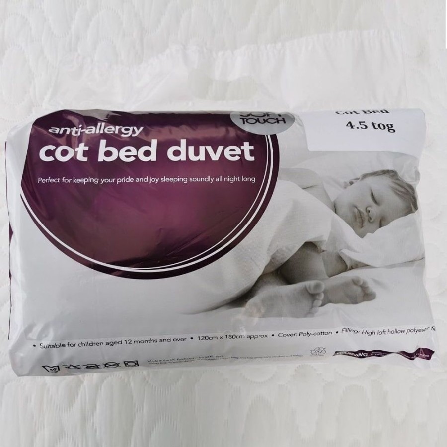 Accessories Little Dreamers | Anti Allergy Cotbed Duvet 4.5 Tog