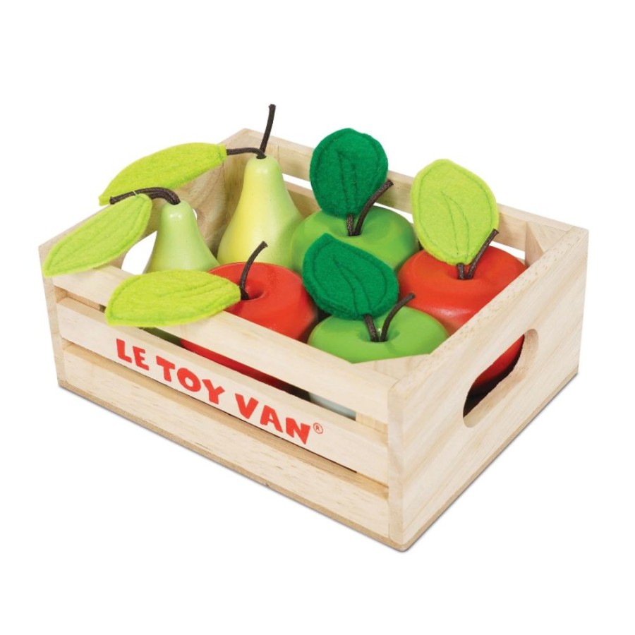 Wooden Toys Little Dreamers | Le Toy Van Apples & Pears Market Crate