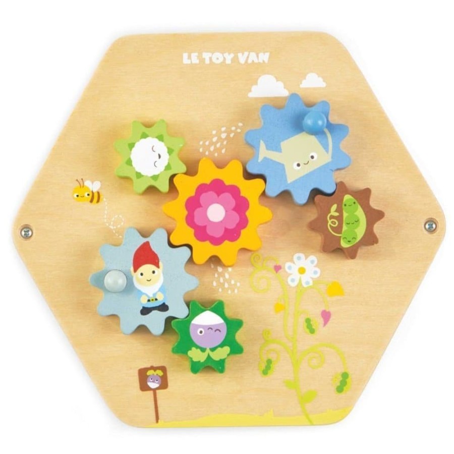 Wooden Toys Little Dreamers | Le Toy Van Gears Activity Tile