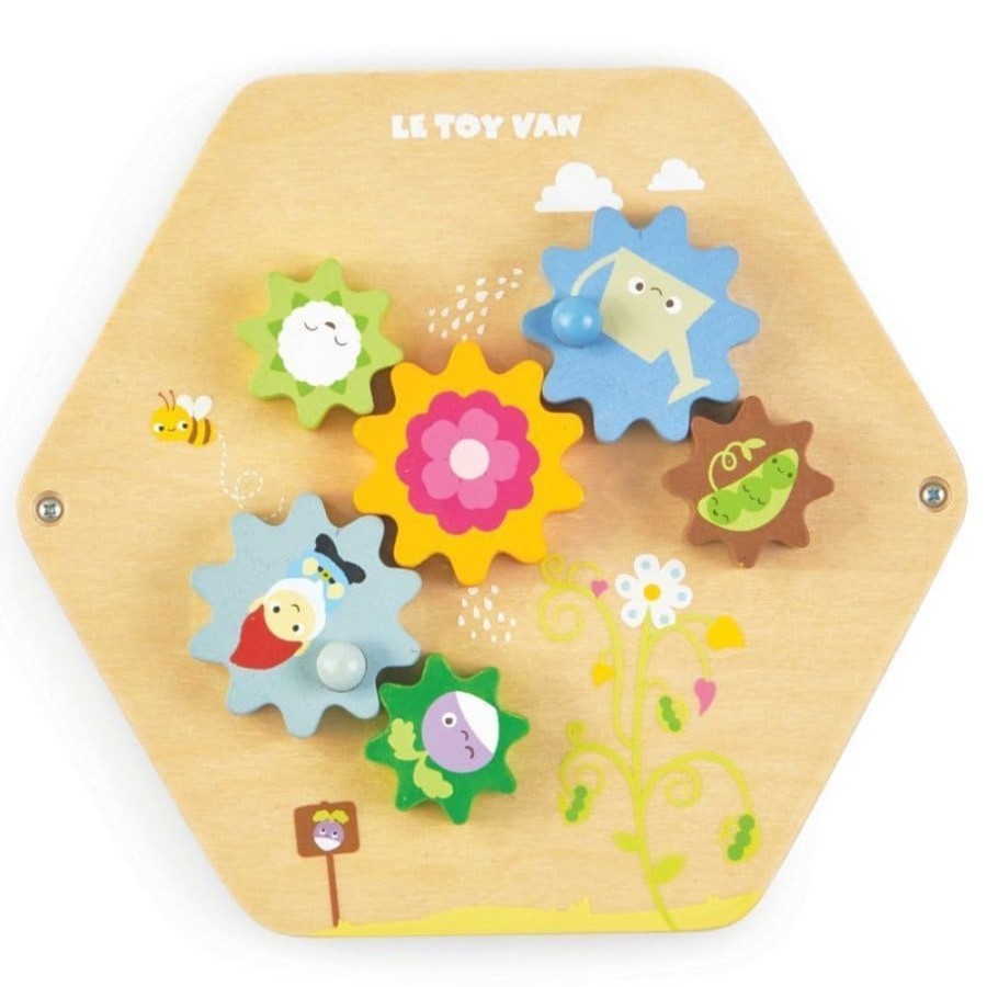 Wooden Toys Little Dreamers | Le Toy Van Gears Activity Tile