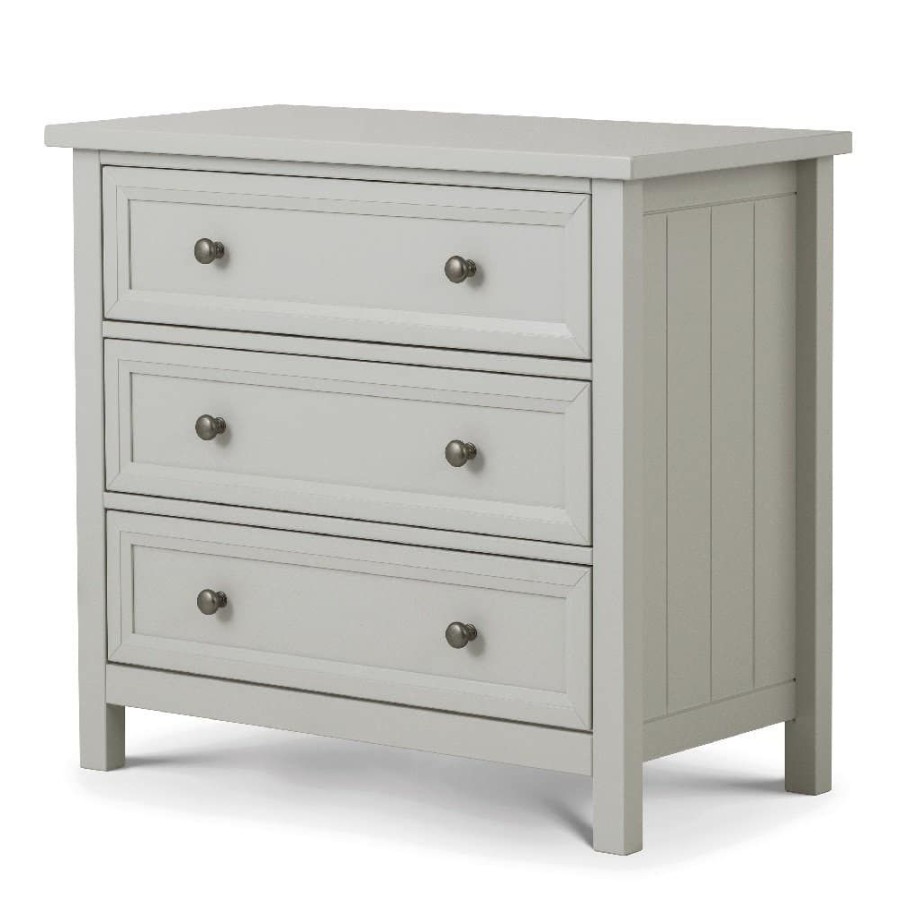 Kids Rooms Little Dreamers | Maine 3 Drawer Chest - Dove Grey