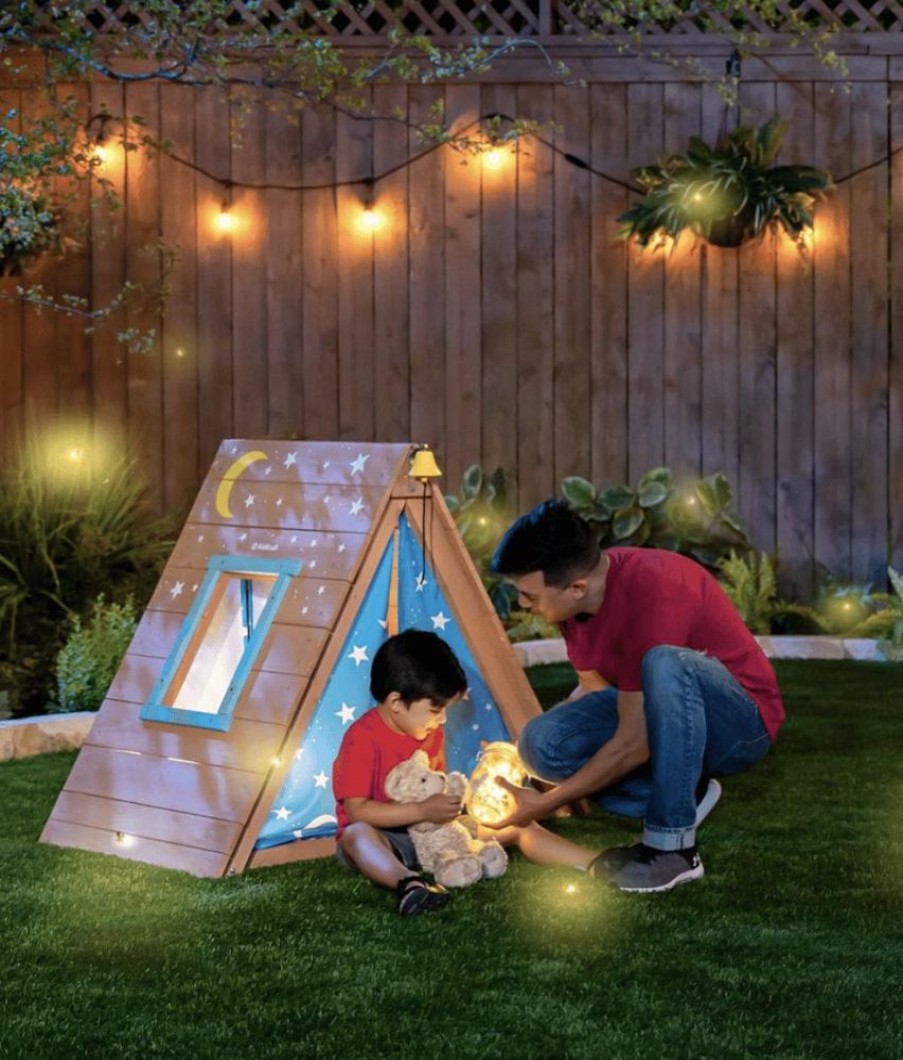 Outdoor Fun Little Dreamers | Kidkraft A Frame Hideaway & Climber