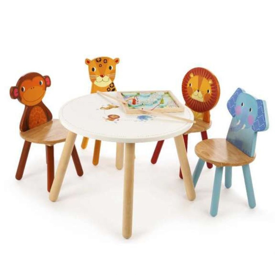 Accessories Little Dreamers | Tidlo Jungle Animal Table