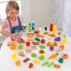 Wooden Toys Little Dreamers | Kidkraft Play Food Set - 65 Piece