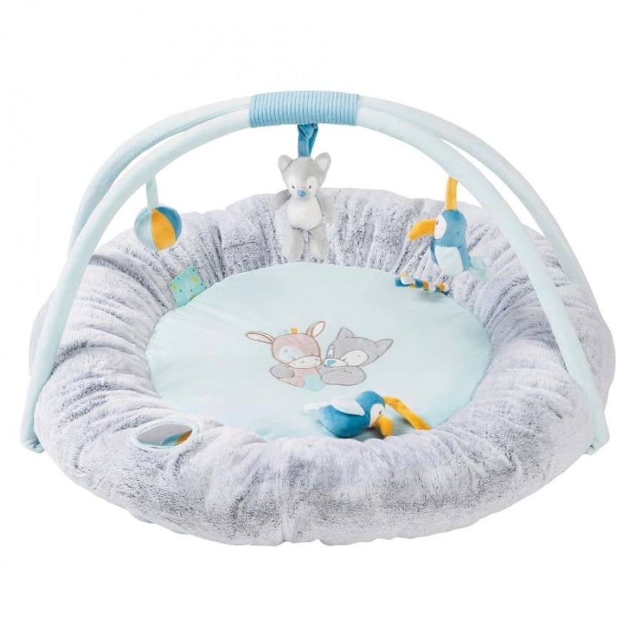 At Home Little Dreamers | Nattou Stuffed Playmat - Tim & Tiloo