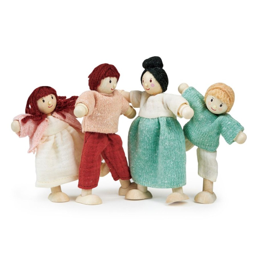 Wooden Toys Little Dreamers | Mentari Honeybunch Doll Family