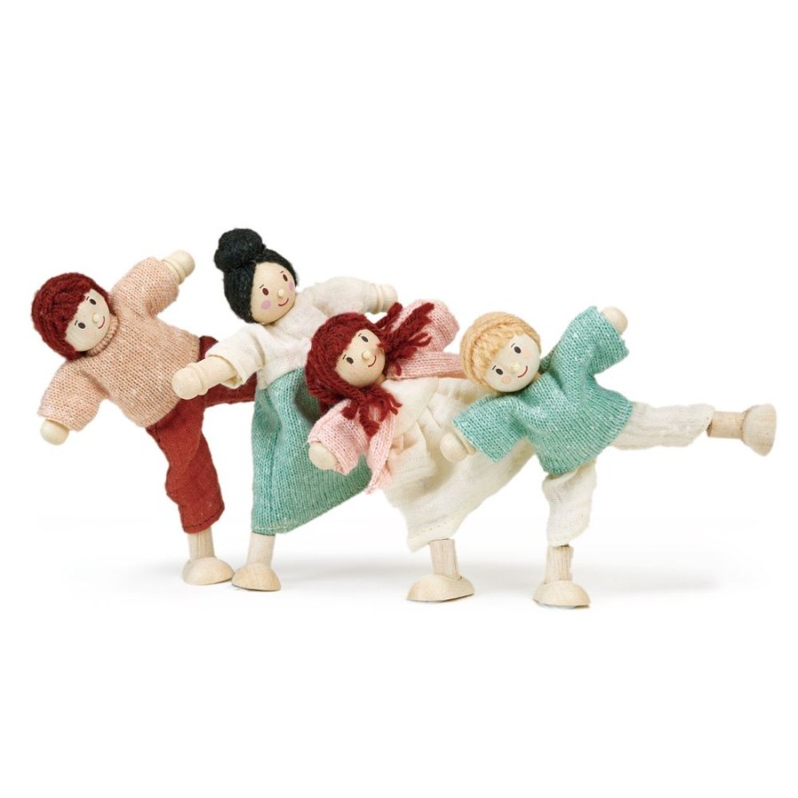 Wooden Toys Little Dreamers | Mentari Honeybunch Doll Family