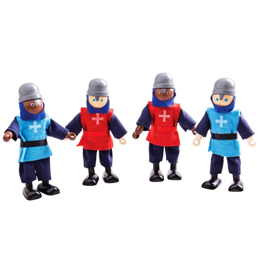 Wooden Toys Little Dreamers | Bigjigs Medieval Knights