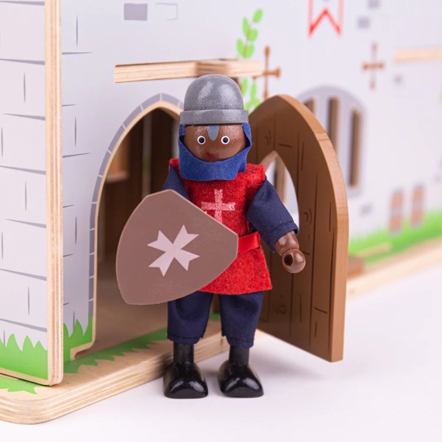 Wooden Toys Little Dreamers | Bigjigs Medieval Knights