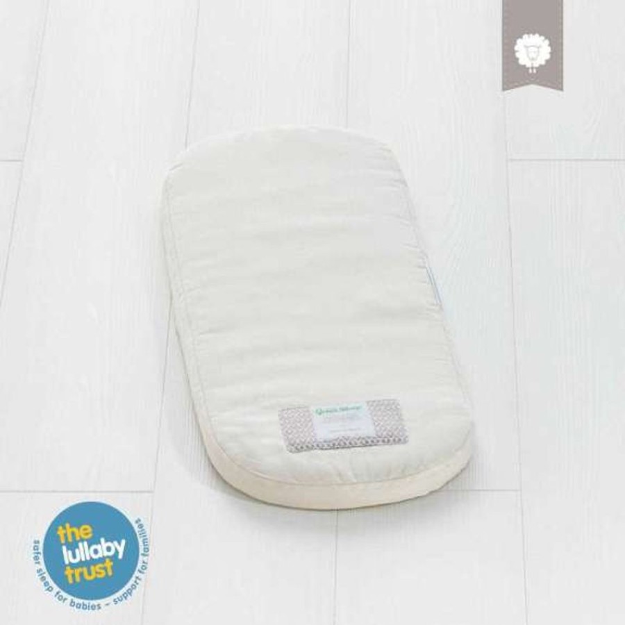 Accessories Little Dreamers | Natural Moses Basket Mattress