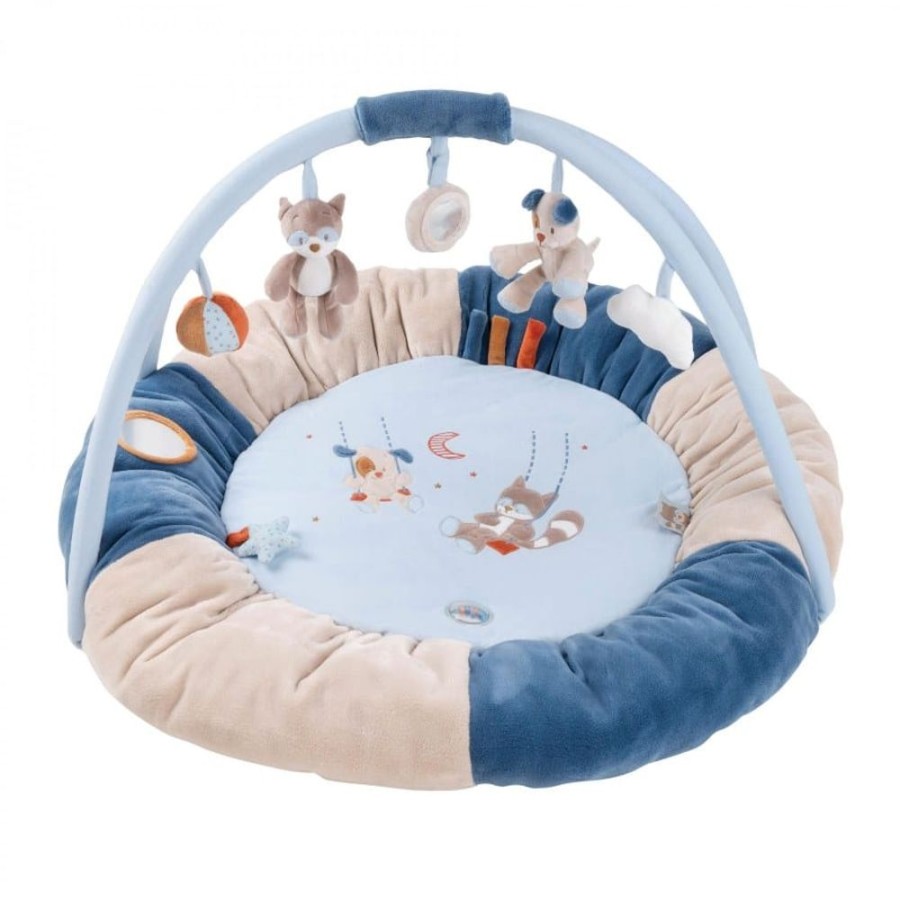 At Home Little Dreamers | Nattou Stuffed Playmat - Jim & Bob