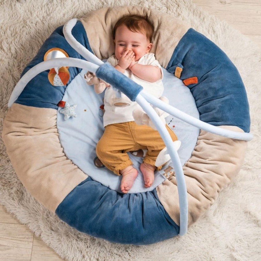 At Home Little Dreamers | Nattou Stuffed Playmat - Jim & Bob