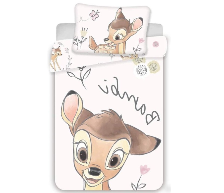 Accessories Little Dreamers | Disney Bambi Junior Duvet Set 100 X 135Cm