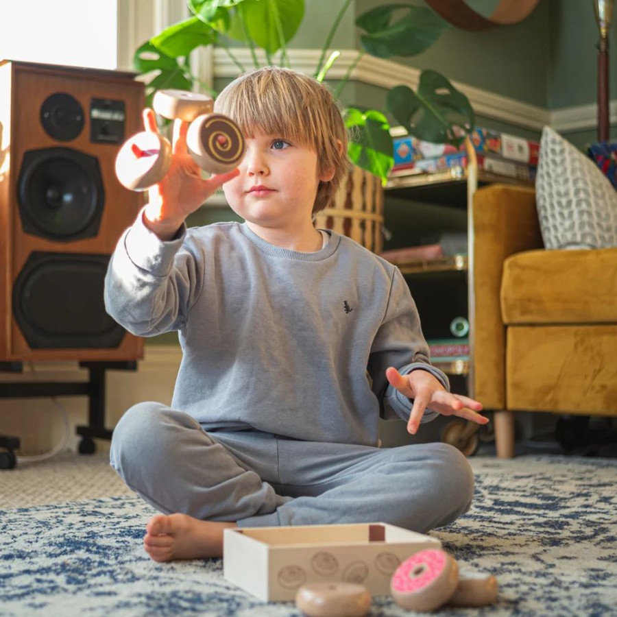 Wooden Toys Little Dreamers | Bigjigs Doughnut Crate