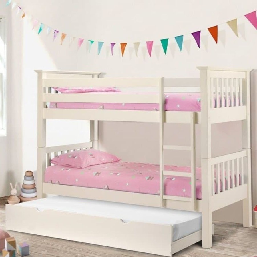 Kids Rooms Little Dreamers | Barcelona Bunk Bed White