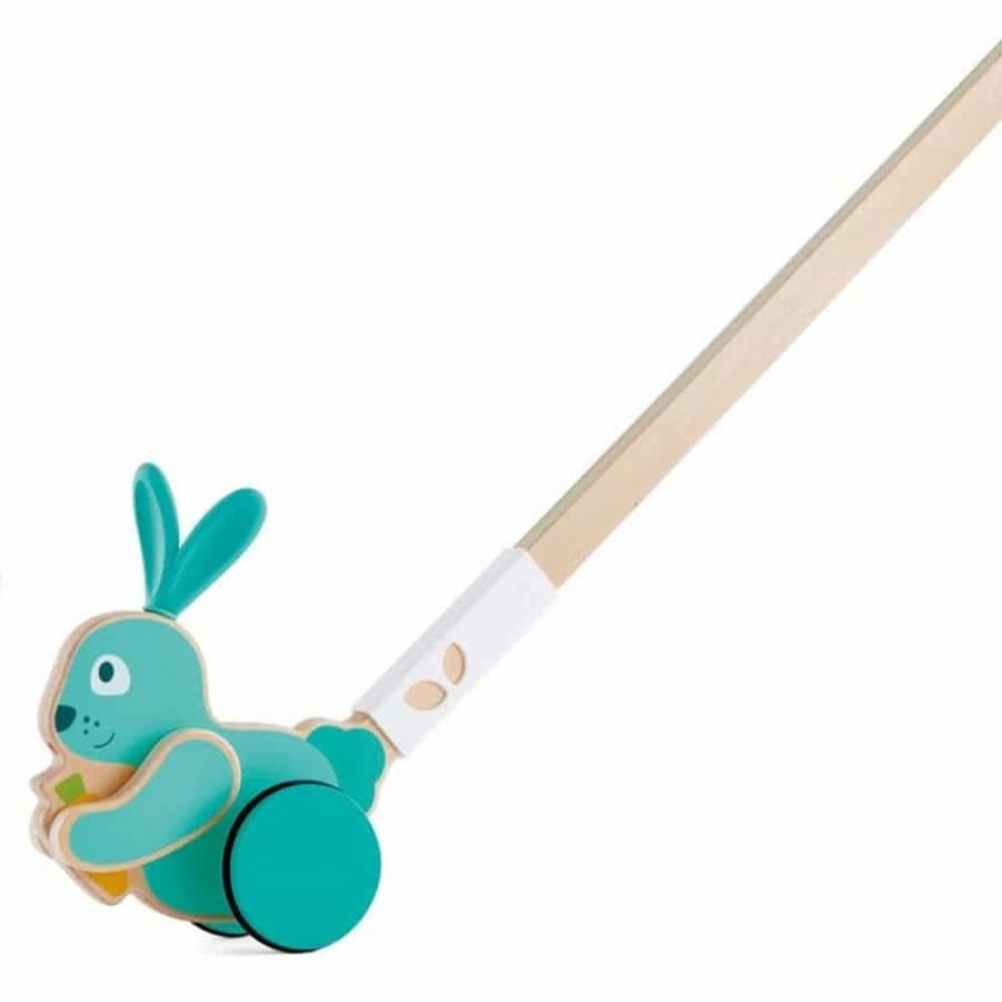 Wooden Toys Little Dreamers | Hape Bunny Push Pal