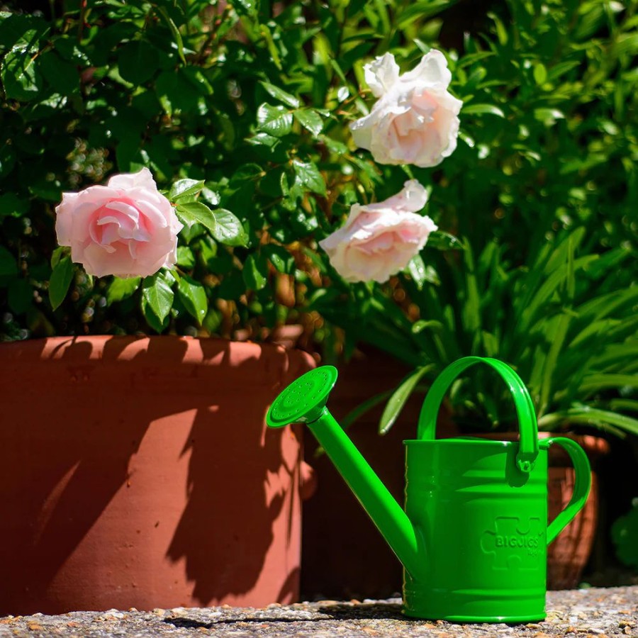 Outdoor Fun Little Dreamers | Bigjigs Green Watering Can