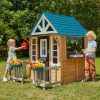 Outdoor Fun Little Dreamers | Kidkraft Lakeside Bungalow Playhouse