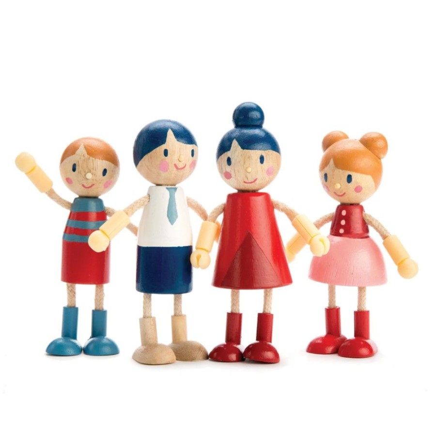 Wooden Toys Little Dreamers | Tenderleaf Doll Family