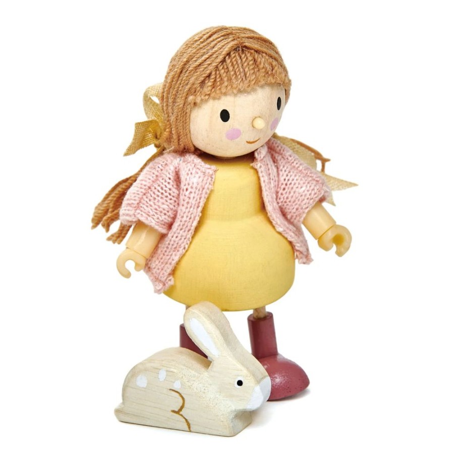 Wooden Toys Little Dreamers | Tenderleaf Toys Amy And Her Rabbit