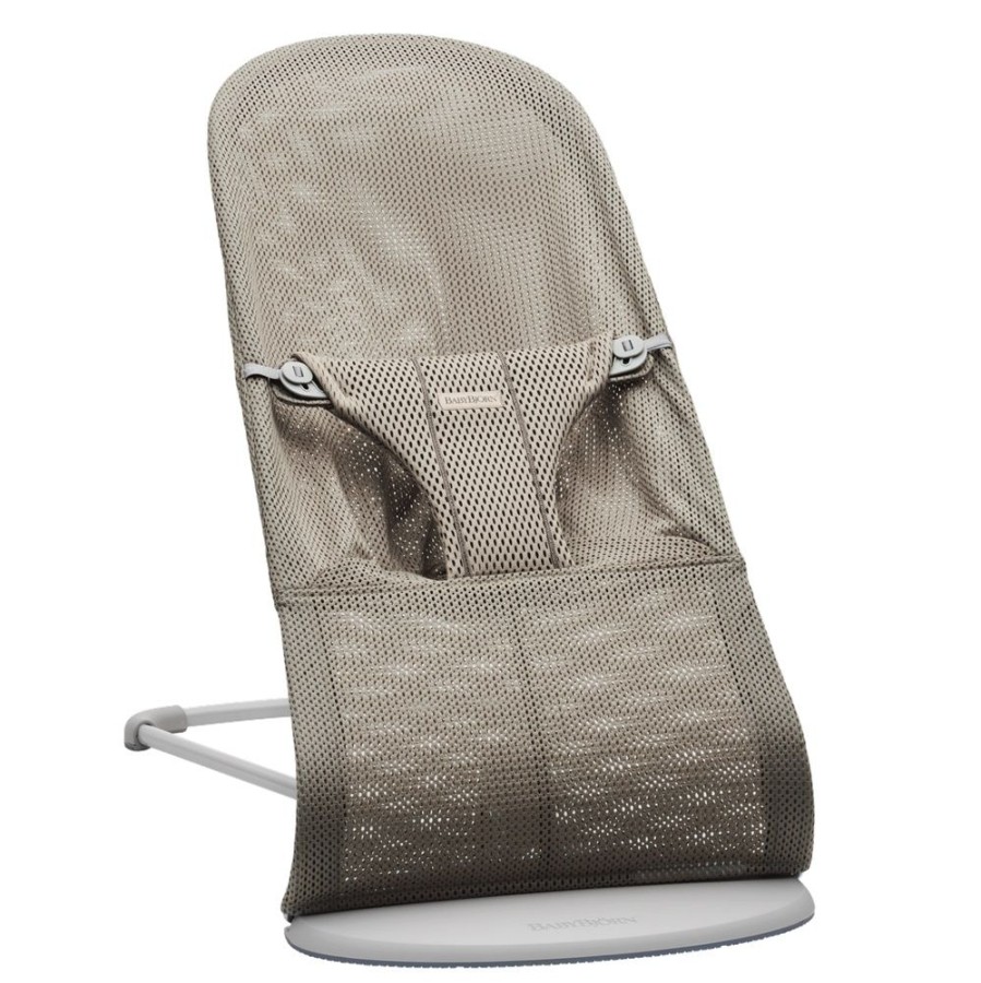 At Home Little Dreamers | Babybjorn Bouncer Bliss Mesh Grey/Beige