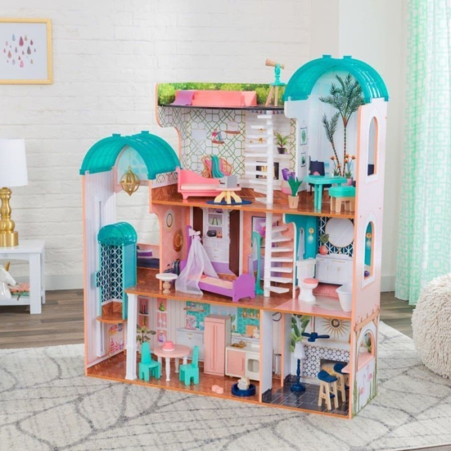 Wooden Toys Little Dreamers | Kidkraft Camila Dollhouse